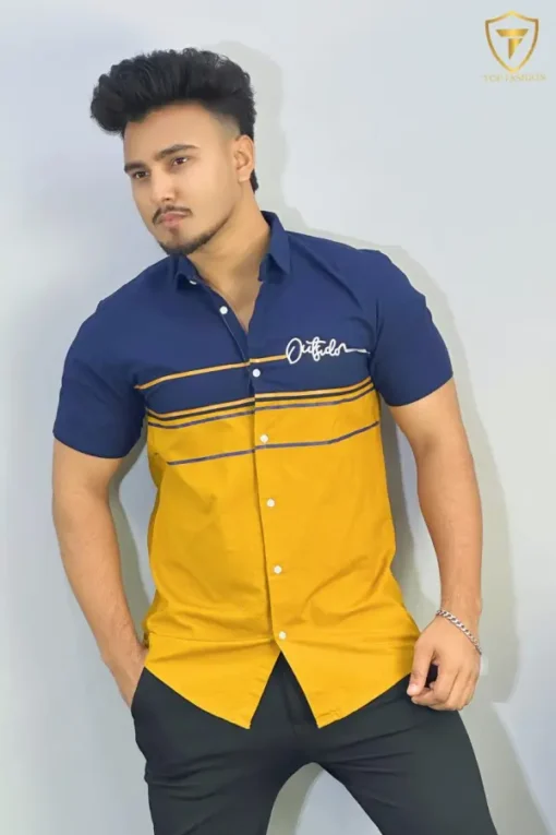 NAVY & MUSTARD YELLOW CODE-05