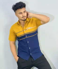 MUSTARD YELLOW & NAVY CODE-02
