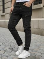 1-CARGO PANT BLACK CODE-CSPZ89
