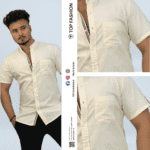 HALF SHIRT CREAM CODE- C06 - Image 2