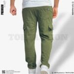 CARGO PANT OLIVE CODE-429 - Image 2