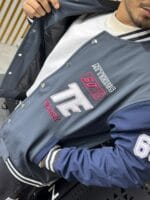 VARSITY JACKET ASH CODE-VJ04 - Image 6