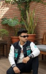 VARSITY JACKET BLACK CODE-VJ06 - Image 2