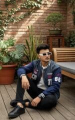 VARSITY JACKET ASH CODE-VJ04 - Image 5