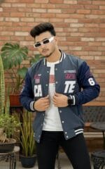 VARSITY JACKET ASH CODE-VJ04 - Image 3