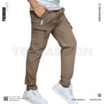 CARGO DOBBY PANT BROWN CODE-CD68 - Image 3