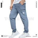 CARGO DOBBY PANT SLATE BLUE CODE-CD69 - Image 5