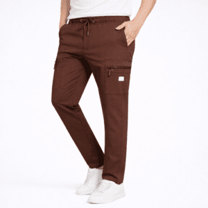 CARGO DOBBY PANT COFFEE BROWN CODE-CD62