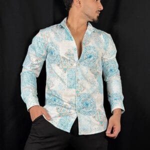 LUXURY PRINT SHIRT CODE-PS07