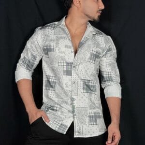 LUXURY PRINT SHIRT CODE-PS01