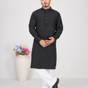 ELEGANT STONE WORK PANJABI CODE-SP03